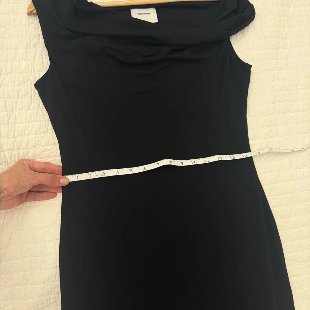 Reformation Black Jamen Knit Dress size M